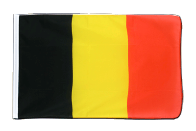 Belgien Hohlsaum Flagge ECO 60 x 90 cm