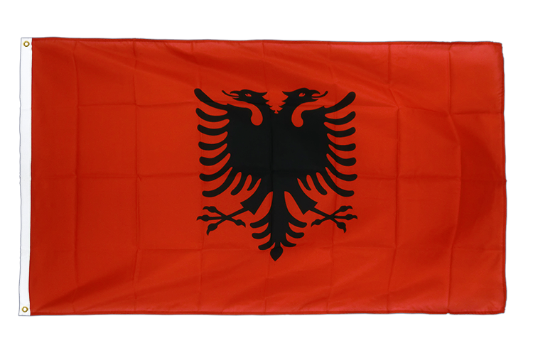 Albanien - Hissflagge 90 x 150 cm CV