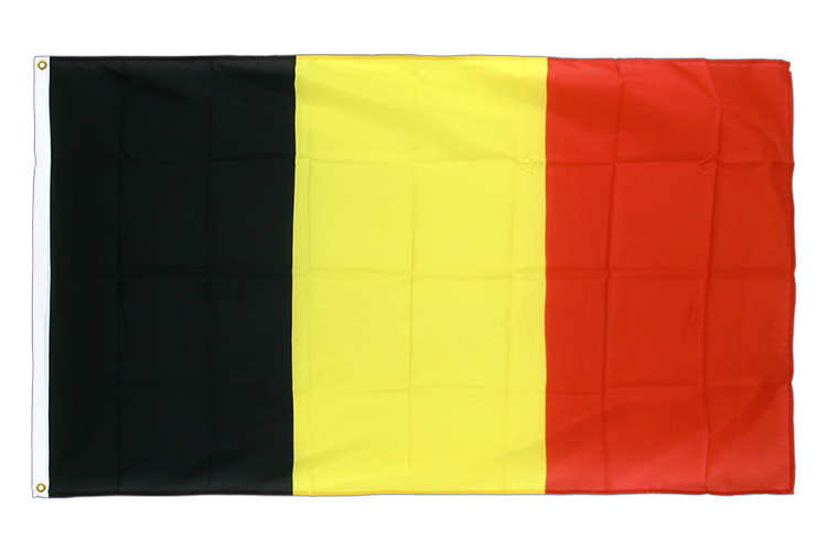 Belgien - Hissflagge 90 x 150 cm CV