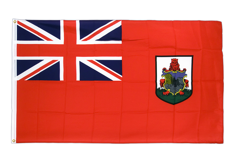 Bermudas - Hissflagge 90 x 150 cm CV