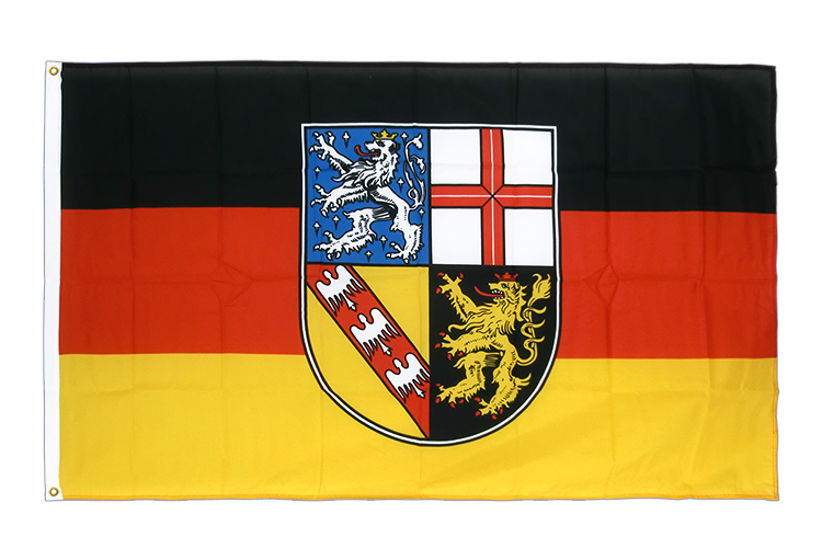 Saarland - Hissflagge 90 x 150 cm CV