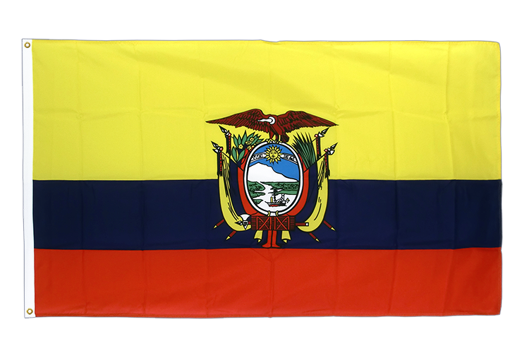 Ecuador Ekuador - Hissflagge 90 x 150 cm CV