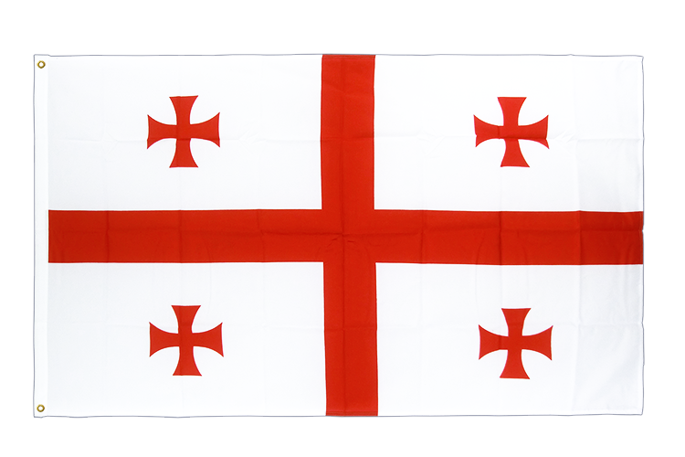 Georgien - Hissflagge 90 x 150 cm CV