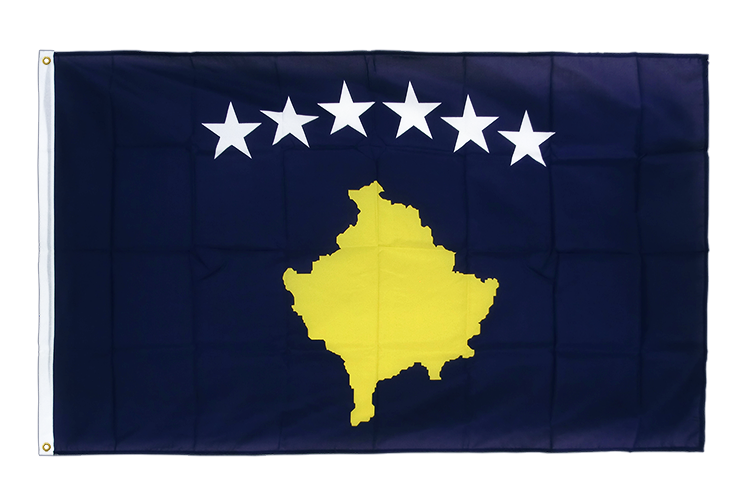 Kosovo - Drapeau 90 x 150 cm CV