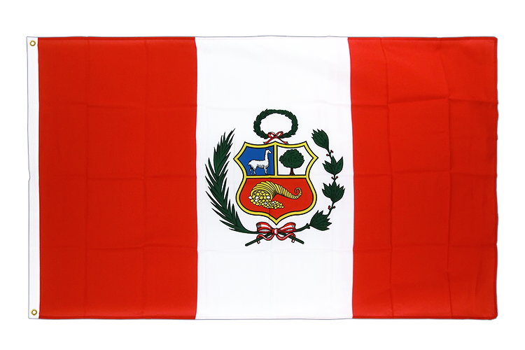 Peru - Premium Flag 3x5 ft CV