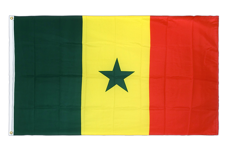 Senegal - Hissflagge 90 x 150 cm CV