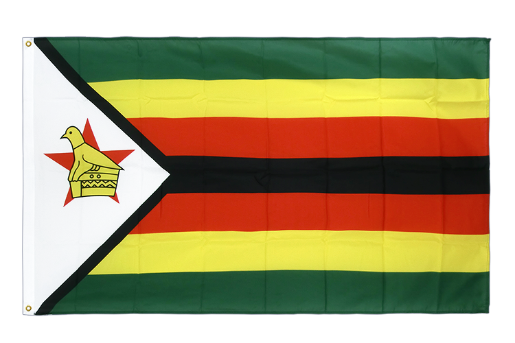 Drapeau Zimbabwe 90 x 150 cm CV