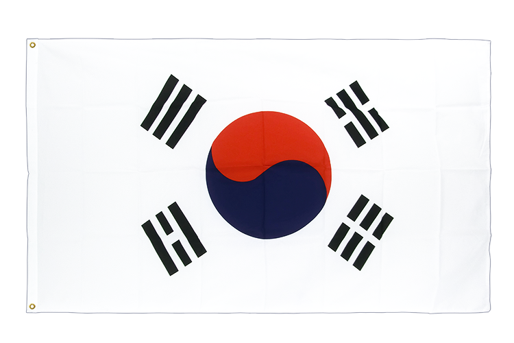Südkorea Hissflagge 90 x 150 cm CV