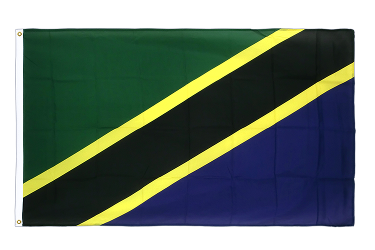 Tanzanie - Drapeau 90 x 150 cm CV