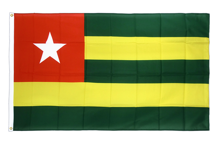 Togo - Hissflagge 90 x 150 cm CV