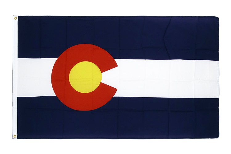 Colorado - Hissflagge 90 x 150 cm CV