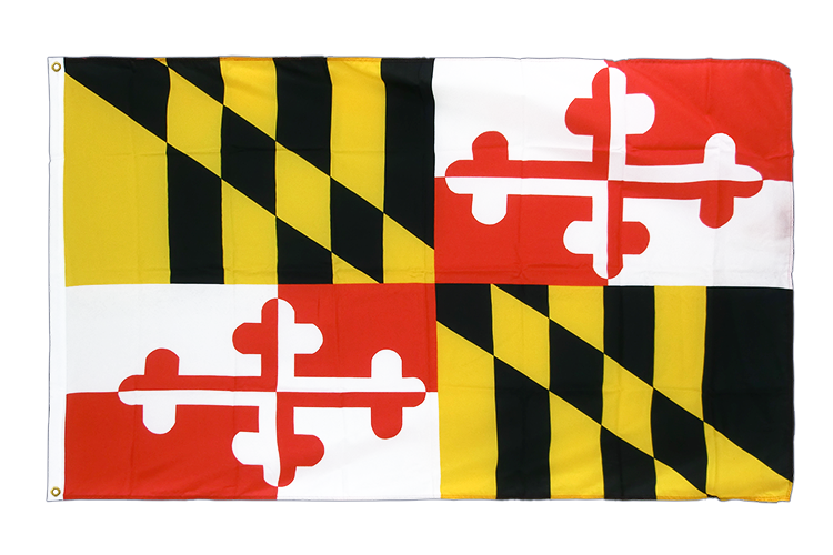 Maryland - Hissflagge 90 x 150 cm CV