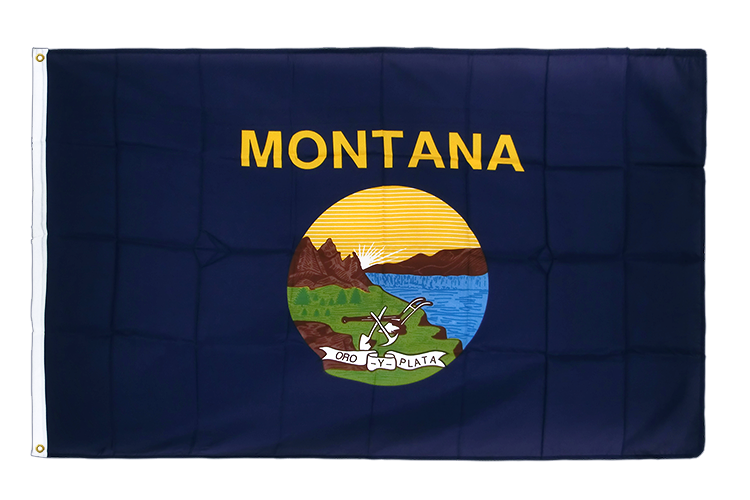 Montana - Hissflagge 90 x 150 cm CV