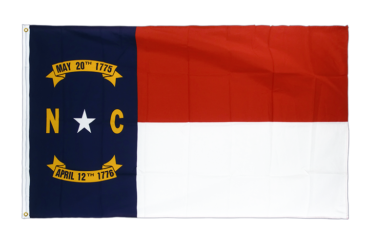 North Carolina - Hissflagge 90 x 150 cm CV