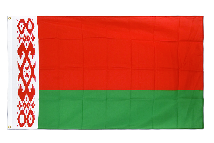 Weißrussland - Hissflagge 90 x 150 cm CV