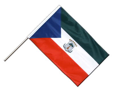Equatorial Guinea - Hand Waving Flag PRO 2x3 ft