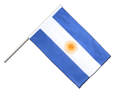 Hand Waving Flag PRO Argentina - 2x3 ft (60 x 90 cm)