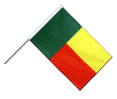 Benin - Hand Waving Flag PRO 2x3 ft