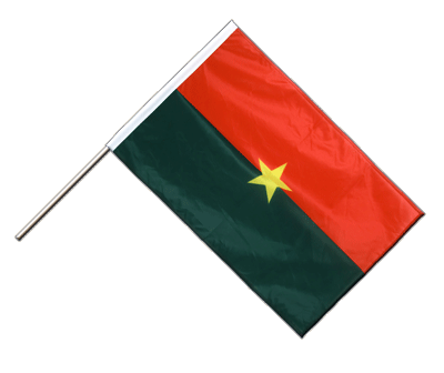 Burkina Faso - Drapeau sur hampe PRO 60 x 90 cm