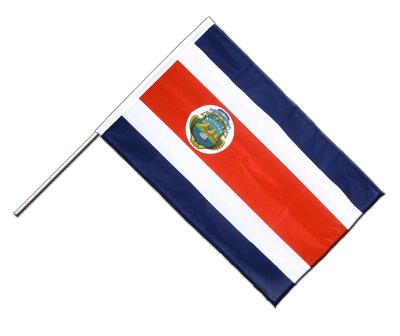 Costa Rica - Hand Waving Flag PRO 2x3 ft