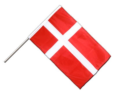 Denmark - Hand Waving Flag PRO 2x3 ft
