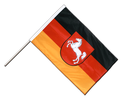 Niedersachsen - Stockflagge PRO 60 x 90 cm