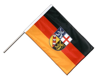Saarland - Stockflagge PRO 60 x 90 cm