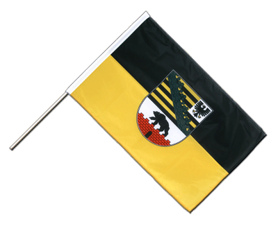 Sachsen Anhalt Stockflagge PRO 60 x 90 cm