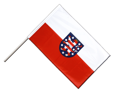 Thüringen Stockflagge PRO 60 x 90 cm