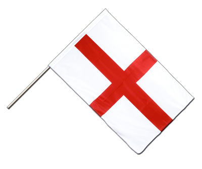Hand Waving Flag PRO England St. George - 2x3 ft (60 x 90 cm)
