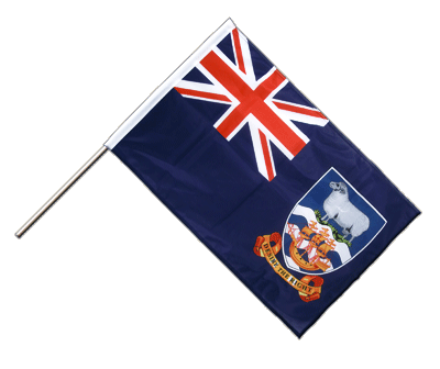Falkland Inseln - Stockflagge PRO 60 x 90 cm