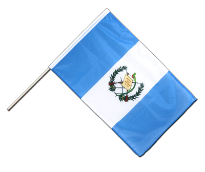 Guatemala - Hand Waving Flag PRO 2x3 ft