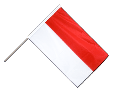 Indonesia - Hand Waving Flag PRO 2x3 ft