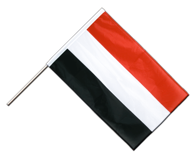 Jemen - Stockflagge PRO 60 x 90 cm