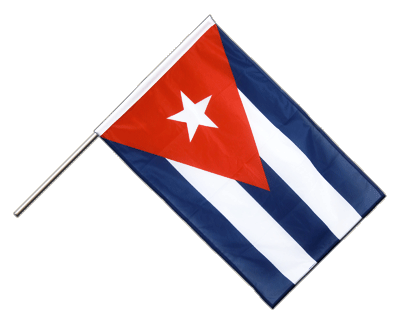 Cuba - Hand Waving Flag PRO 2x3 ft