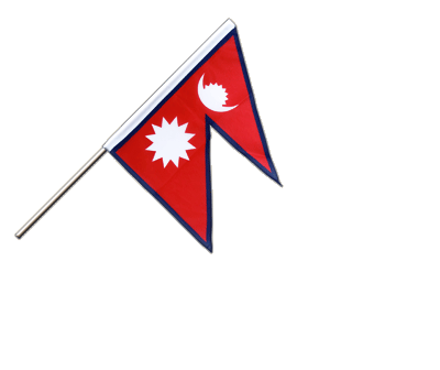 Nepal - Hand Waving Flag PRO 2x3 ft
