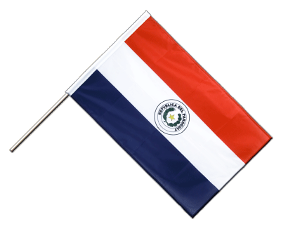 Hand Waving Flag PRO Paraguay - 2x3 ft (60 x 90 cm)