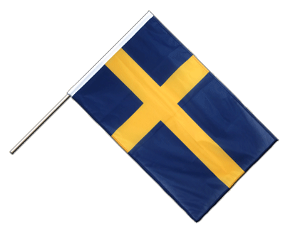 Schweden - Stockflagge PRO 60 x 90 cm