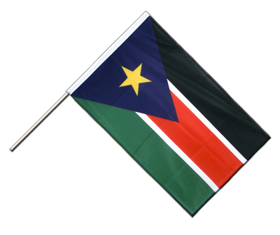 Southern Sudan - Hand Waving Flag PRO 2x3 ft