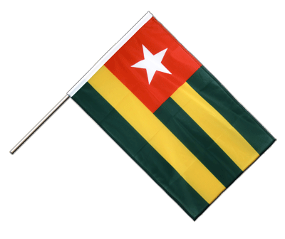 Togo - Hand Waving Flag PRO 2x3 ft