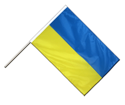 Ukraine Stockflagge PRO 60 x 90 cm