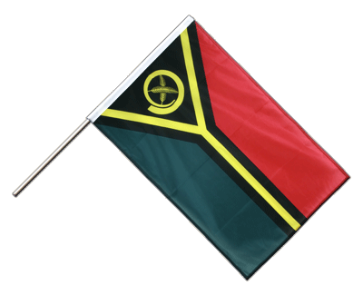 Vanuatu - Hand Waving Flag PRO 2x3 ft
