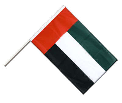 Émirats Arabes Unis - Drapeau sur hampe PRO 60 x 90 cm