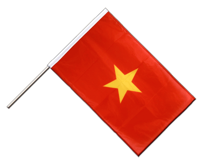 Drapeau Viêt Nam Vietnam sur hampe PRO 60 x 90 cm