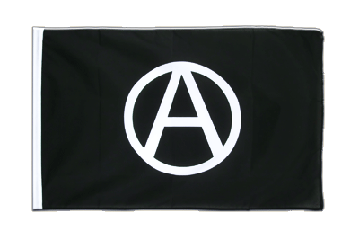Anarchie - Drapeau Fourreau ECO 60 x 90 cm