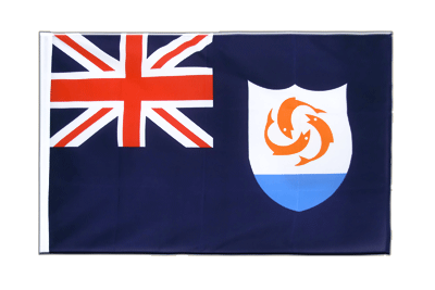 Anguilla - Hohlsaum Flagge ECO 60 x 90 cm