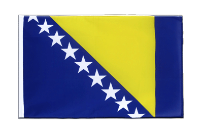 Bosnien Herzegowina Hohlsaum Flagge ECO 60 x 90 cm
