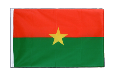 Burkina Faso - Hohlsaum Flagge ECO 60 x 90 cm