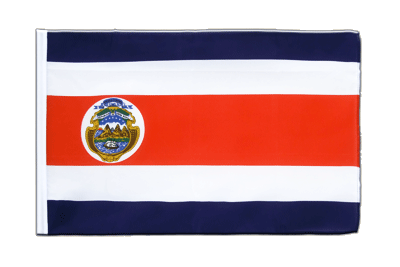 Costa Rica - Hohlsaum Flagge ECO 60 x 90 cm