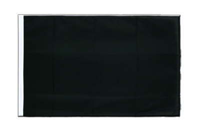 Schwarze - Hohlsaum Flagge ECO 60 x 90 cm
